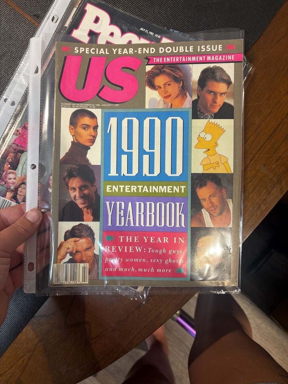 US Magazine 1990 Entertainment Yearbook (December 24, 1990 - January 7, 1991)